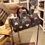  Túi Đeo Chéo COACH Lacey Crossbody In Signature Canvas With Heart Print 
