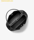  Túi Bucket Michael Kors MK Pratt Small Convertible Shoulder Bag 35S4S3FM5T Màu Đen 