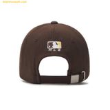  Mũ Lưỡi Trai MLB Newfit Structure Ball Cap SD (D.Brown) - 3ACP0802N-13BRD Nâu Phom Cứng 