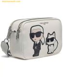  Túi Đeo Chéo Karl Lagerfeld. Maybelle Camera Crossbody Màu Trắng 