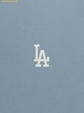  Áo Phông MLB Basic Small Logo Semi-Oversized Short Sleeve T-shirt LA Dodgers L.Sky Blue 3ATSB8063-07SBL 