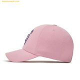  Mũ Lưỡi Trai MLB Sportive Varsity Emblem Unstructured Ball Cap - 3ACPV094N-45PKM Màu Hồng Phom Cứng 