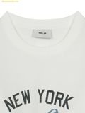  Áo Thun MLB Varsity Vintage Graphic Overfit Short Sleeve T-Shirt New York Yankees 3ATSV0553-50IVS 