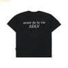  Áo Phông ADLV Baby Face Pie Boy Short Sleeve T-Shirt - Đen 