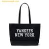 Túi Tote MLB Varsity Jacquard New York Yankees 3AORL104N-50BKS Màu Đen