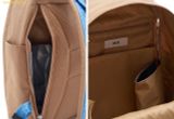  Balo MLB Basic Big Luxe Picnic Bag 7ABKB054N (Set gồm balo + túi tote) màu nâu 