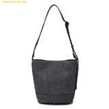  Túi Đeo Vai MLB Denim Coopers Mega Logo New York Yankees Bucket Bag 3ABML054N-50BKS 