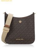  Túi Đeo Chéo Michael Kors Signature Briley Small Messenger Crossbody Brown 35S1G7M1B 