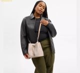  Túi Đeo Chéo Coach Rowan Bucket Bag In Signature Canvas Taupe - CBH07 