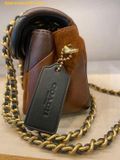  Túi Đeo Vai Coach Tabby Shoulder Bag 26 With Quilting.Maple Shadow Brown 