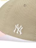  Mũ Lưỡi Trai MLB Jelly Color Block Unstructured Ball Cap NY (Beige) - 3ACPV325N-50BGS 