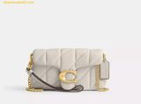 Túi Xách Coach Tabby 20 Crossbody Wristlet With Pillow Quilting CP018 Chalk 