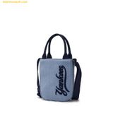  Túi Đeo Chéo MLB Varsity Cursive Denim Mini Crossbody Bag New York Yankees (Indigo) 