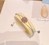 Lắc Tay Swarovski Idyllia bracelet Mixed cuts, Sun, Pink, Rhodium plated 5642968 