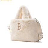  Túi Tote MLB Wms Basic Fur Fleece Tote Bag Boston Red Sox 3AORS0536-43BGL 