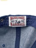  Mũ Lưỡi Trai MLB Damaged Washed Denim Unstructured Ball Cap LA (Indigo) 3ACPVD34N-07INS 