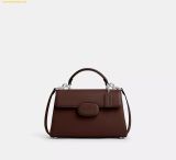  Túi Xách Coach Eliza Top Handle Bag CT852 Maple 