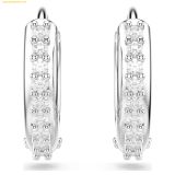  Bông Tai, Khuyên Tai Swarovski Matrix hoop earrings Round cut 5690670 