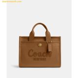 Túi Tote Vuông Coach Cargo Tote Bag 20 Honey Brown CAM75 