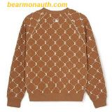  Áo Sweater MLB Dia Monogram Jaquard Piping Sweatshirts 3AMTM0144-50CRD 