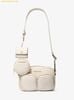 Túi Đeo Chéo Michael Kors Jet Set Medium Leather Crossbody Bag with Case for Apple Airpods Pro® - Cream