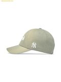  Mũ Lưỡi Trai MLB Vintage Washed Curve Logo Unstructured Ball Cap New York Yankees 3ACPV076N-50KAM Khaki 