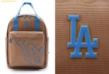  Balo MLB Basic Big Luxe Picnic Bag 7ABKB054N (Set gồm balo + túi tote) màu nâu 