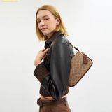 Túi Đeo Vai Coach Plaza Bag In Signature Canvas CCC42 Nâu 