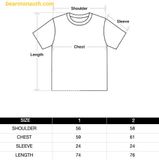  Áo Phông ADLV Finger-Pointing Lettering Baby Face Short Sleeve T-Shirt 