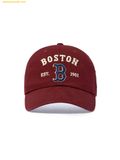  Mũ Lưỡi Trai MLB Cooperstown Patch Unstructured Ball Cap Boston Red Sox - 3ACPB105N-43WID - Đỏ Đô 