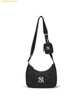  Túi Đeo Chéo Hobo MLB Basic Sporty Crossbody Bag New York Yankees 3ACRB045N-50BKS Đen 