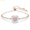  Vòng Tay, Lắc Tay Swarovski Hyperbola bangle Crystal pearls, Heart, White, Rose gold-tone plated, 5687513 