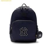  Balo MLB Korea Diamond Monogram Tone-Tone Jacquard New York Yankees Navy 7ABKMD33N-50NYD 