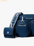  Túi Tote Michael Kors Jet Set Medium Leather Crossbody Bag with Case for Apple AirPods Navy Blue Pro® 35S5STTC2L 