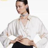  Dây Chuyền, Vòng Cổ Swarovski Idyllia pendant Heart, White, Rhodium plated 5684386 