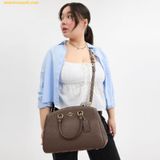  Túi Xách Coach Savannah Carryall Bag CAL56 Dark Stone 