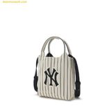  Túi Đeo Chéo MLB Basic Big Logo Knit Crossbody New York Yankees Cream 3ACRS034N-50CRD 