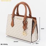  Túi Xách Michael Kors Sheila Small Signature Logo Satchel Vanilla 35S3G6HS5B 