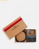 Set Ví Coach Boxed Card Case And Belt Gift Set In Colorblock Signature Canvas C8278 - Xanh Đen