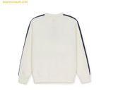  Áo Sweater MLB Sportive Varsity Overfit Track Man-to-Man 3AMTV1044-50CRS Màu Trắng 