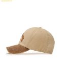  Mũ Lưỡi Trai MLB Varsity Vintage Cursive Colorblock Unstructured Ball Cap NY (Sand) 3ACPVL74N-50SAS 