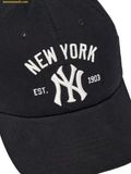  Mũ Lưỡi Trai MLB Cooperstown Patch Unstructured Ball Cap New York Yankees - 3ACPB105N-50BKS Đen 