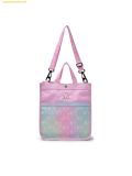  Balo Kèm Túi Tote MLB Aurora Monogram Backpack Set NY L.Pink 7FBKM015N-50PKL 