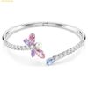 Vòng Tay, Lắc Tay Swarovski Ariana Grande x Swarovski bangle Mixed cuts, Dragonfly, Multicolored, Rhodium plated 5737401 Size M 