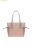  Túi Tote Michael Kors Voyager Large Color-Block Signature Logo Tote Bag In Powder Blush 35S5GV6T7B 