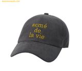  Mũ Lưỡi Trai ADLV Cotton Napping 3D Embo Ball Cap Grey 