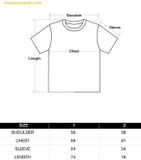  Áo Phông ADLV Baby Face Short Sleeve T-Shirt Tiara Đen 
