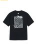  Áo Phông MLB Vintage Denim-like Monotive Oversized Short Sleeve T-shirt New York Yankees Black 3ATSM0763-50BKS 