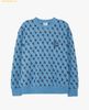 Áo Sweat MLB Classic Monogram Front Pattern Jacquard Overfit Man-to-Man LA 3AMTM0334