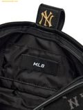  Túi Đeo Chéo MLB Monogram JQD Mini Crossbody Bag New York Yankees Black 7ACRM096N-50BKS 
